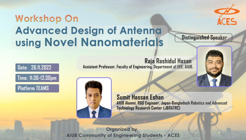 Workshop on “Advanced Design of Antenna  using Novel Nanomaterials”