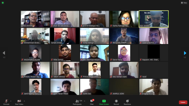 FACULTY OF ENGINEERING, ORGANIZED A WEBINAR TITLED “RE-SKILLING REVOLUTION”
