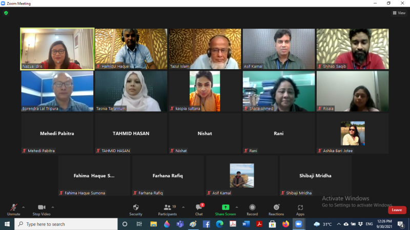 English Webinar on Conducting research on literary studies
