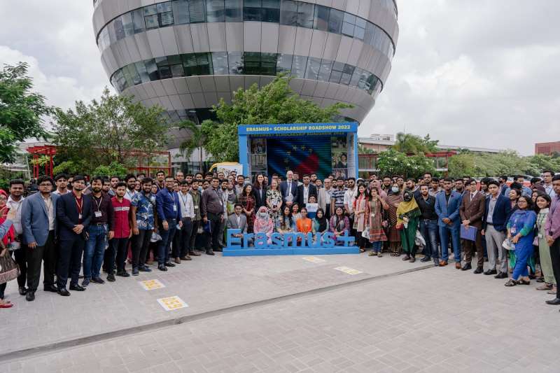 ‘Information Session: Erasmus+ Programme’ &  inauguration of the ‘Erasmus+ Roadshow’ at AIUB