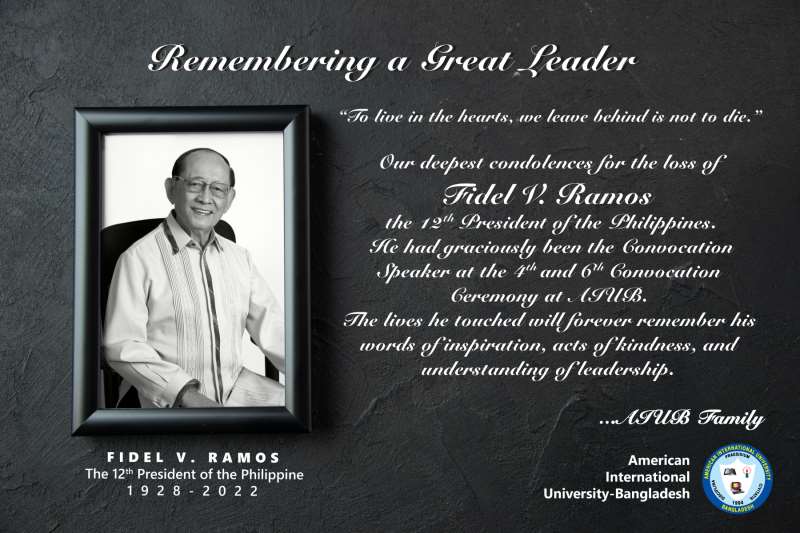 Remembering a Great Leader