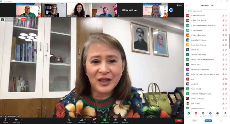 The International Webinar on Higher Education in New Normal held