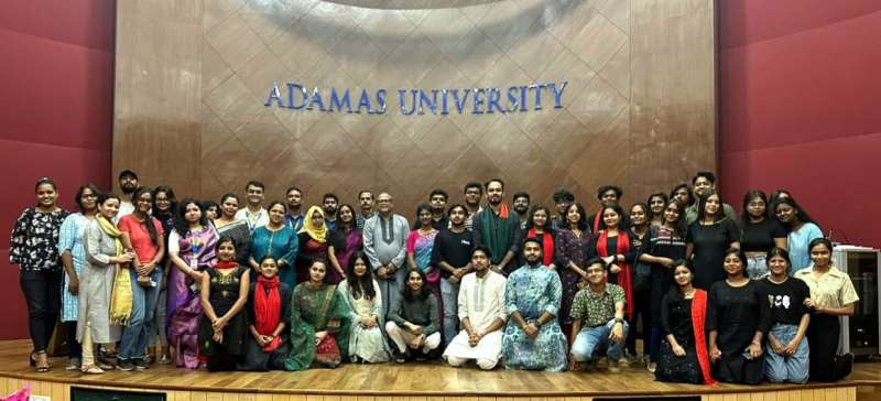 International Students Exchange Program at Adamas University, Kolkata, India
